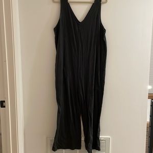 Universal Thread navy linen jumpsuit